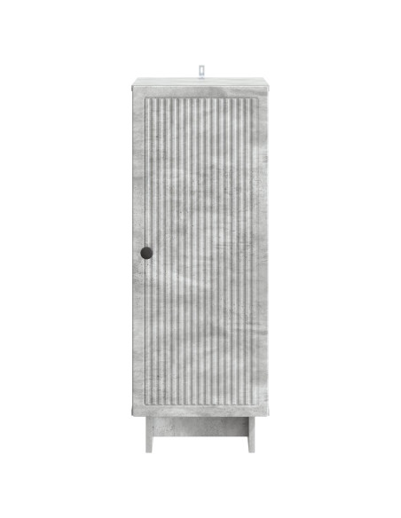 Armadietto Grigio Cemento 33 x 34,5 x 90 cm