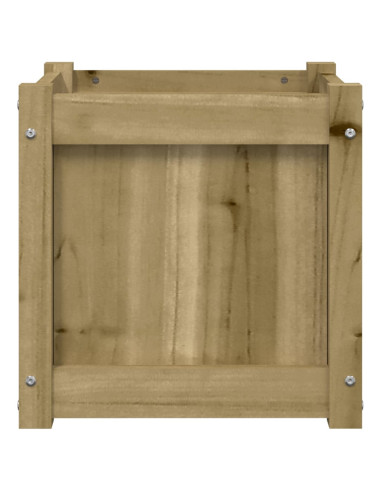 Fioriere da Giardino 2 pz in Legno di Pino Impregnato