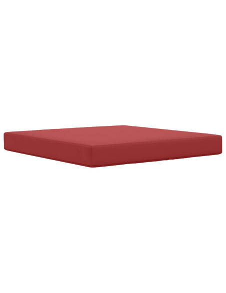 Cuscino per divano da esterno 2 pcs Rosso vino Poliestere