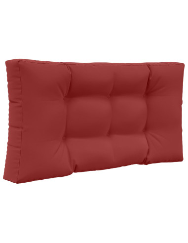 Cuscino per divano da esterno 2 pcs Rosso vino Poliestere