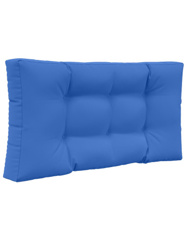Cuscino per divano da esterno 2 pcs Blu Reale Poliestere