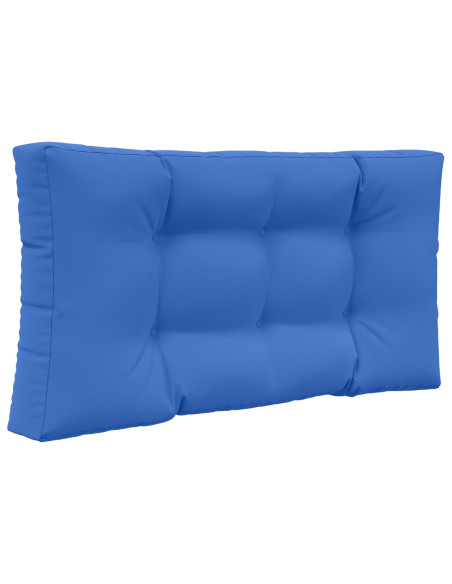 Cuscino per divano da esterno 2 pcs Blu Reale Poliestere