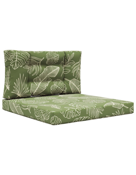 Cuscino per divano da esterno 2 pcs Design a foglia Poliestere