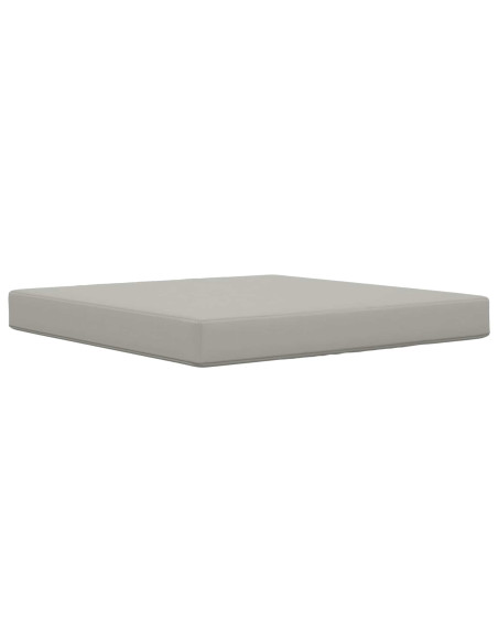Cuscino per divano da esterno 3 pcs Grigio Poliestere