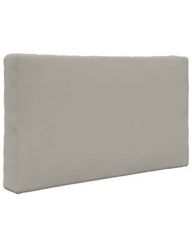 Cuscino per divano da esterno 3 pcs Grigio Poliestere