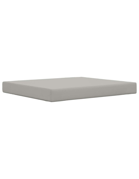 Cuscino per divano da esterno 2 pcs Grigio Poliestere