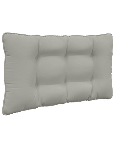 Cuscino per divano da esterno 2 pcs Grigio Poliestere