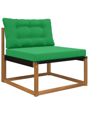 Cuscino per divano da esterno 2 pcs Verde Poliestere