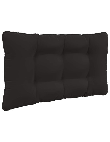 Cuscino per divano da esterno 2 pcs Nero Poliestere