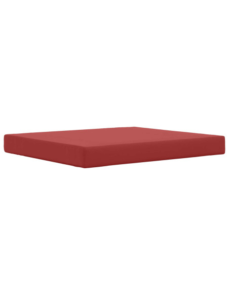 Cuscino per divano da esterno 2 pcs Rosso vino Poliestere