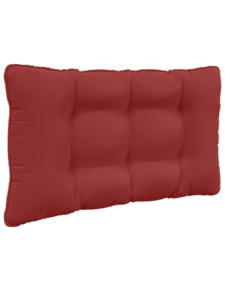 Cuscino per divano da esterno 2 pcs Rosso vino Poliestere