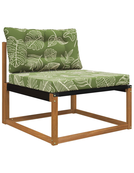 Cuscino per divano da esterno 2 pcs Design a foglia Poliestere