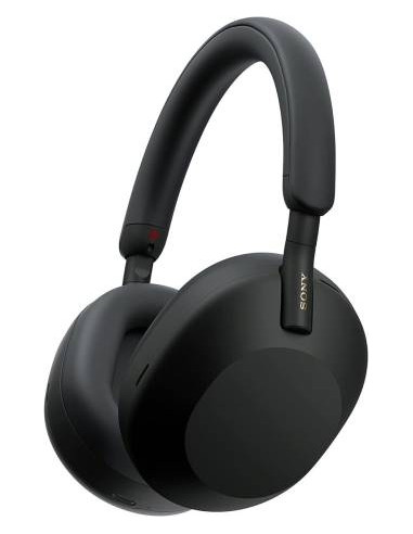 Sony Cuffie Wir/BT NoiseC WH-1000XM5SA Soft Case Alexa Google Siri Black