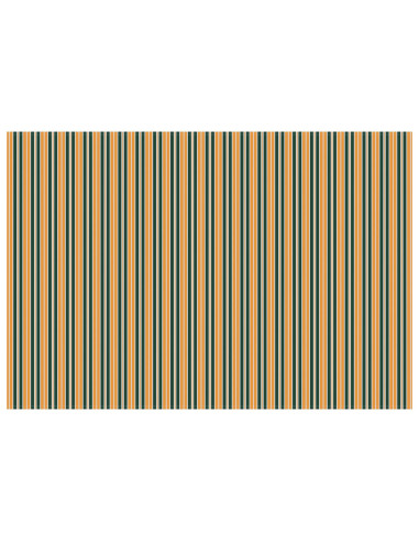 Telo di ricambio per tenda da sole Verde e Giallo 500 × 300 cm