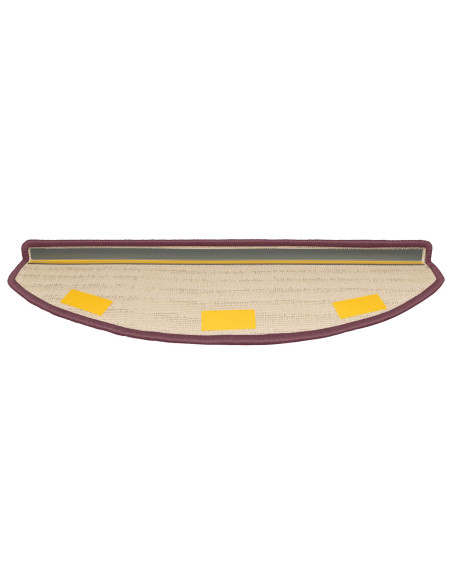 Tappetini per scale autoadesivi 15 pcs Viola scuro