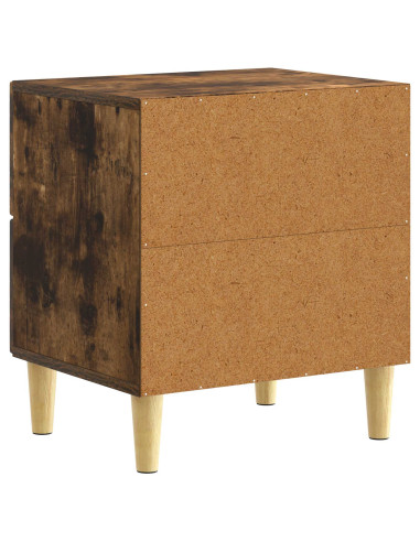 Comodino Rovere Fumo 43 x 34,5 x 48 cm Legno ingegnerizzato