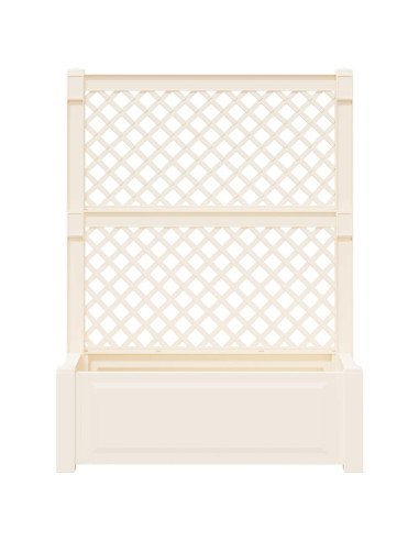 Vaso Grande con Direzione 2 pcs Bianco 143 x 143 x 133,5 cm PP