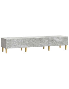 Mobile TV 147 x 34,5 x 30 cm Grigio Cemento