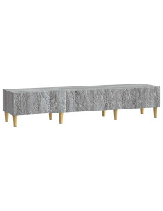 Mobile TV 147 x 34,5 x 30 cm Sonoma grigio Legno ingegnerizzato