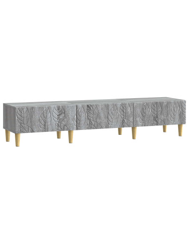 Mobile TV 147 x 34,5 x 30 cm Sonoma grigio Legno ingegnerizzato