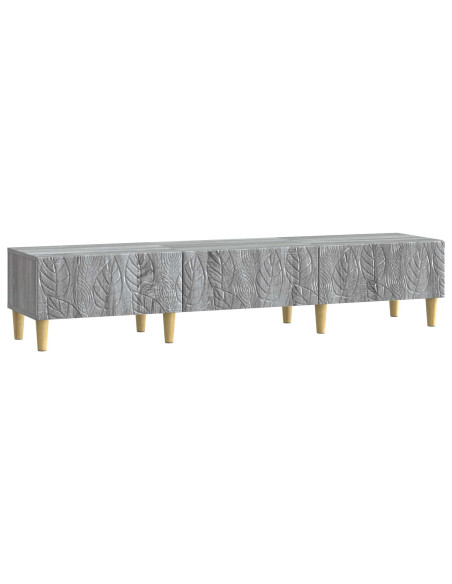 Mobile TV 147 x 34,5 x 30 cm Sonoma grigio Legno ingegnerizzato