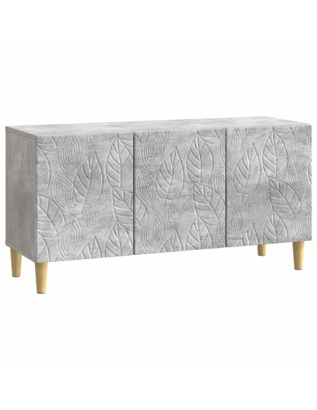 Mobile TV 99 x 34,5 x 50 cm Grigio Cemento Legno ingegnerizzato