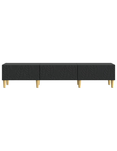 Mobile TV 147 x 34,5 x 30 cm Nero Legno ingegnerizzato