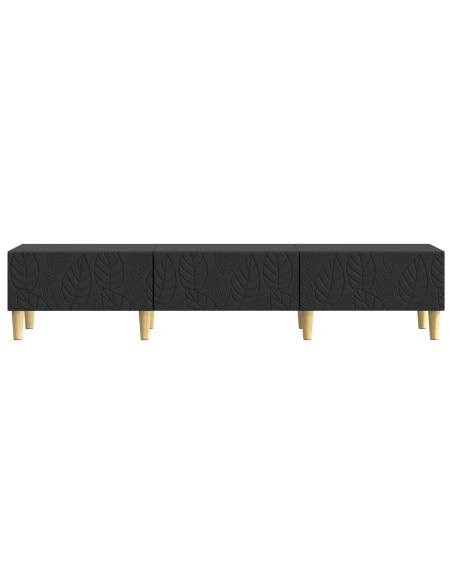 Mobile TV 147 x 34,5 x 30 cm Nero Legno ingegnerizzato