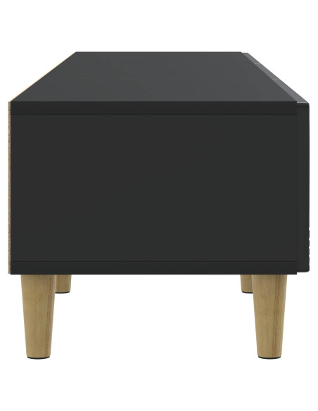 Mobile TV 147 x 34,5 x 30 cm Nero Legno ingegnerizzato