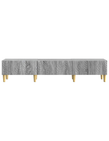 Mobile TV 147 x 34,5 x 30 cm Sonoma grigio Legno ingegnerizzato