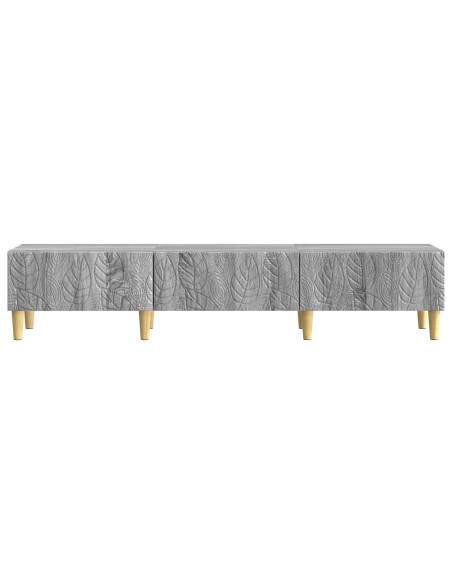 Mobile TV 147 x 34,5 x 30 cm Sonoma grigio Legno ingegnerizzato