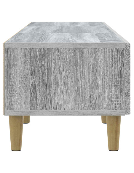 Mobile TV 147 x 34,5 x 30 cm Sonoma grigio Legno ingegnerizzato
