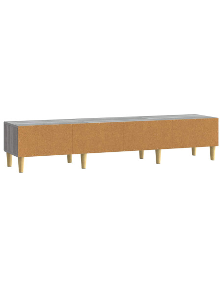 Mobile TV 147 x 34,5 x 30 cm Sonoma grigio Legno ingegnerizzato