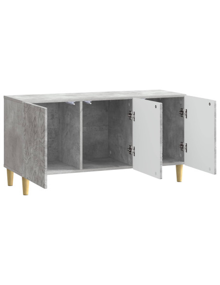 Mobile TV 99 x 34,5 x 50 cm Grigio Cemento Legno ingegnerizzato
