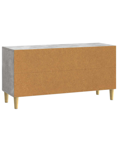 Mobile TV 99 x 34,5 x 50 cm Grigio Cemento Legno ingegnerizzato