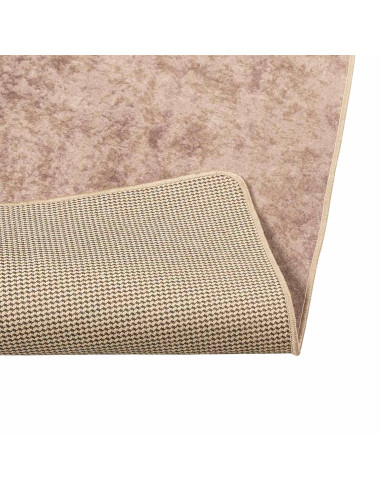 Runner Tappeto MARSA Sabbia 100 x 200 cm Poliestere e PVC