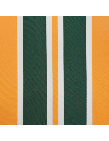 Telo di ricambio per tenda da sole Verde e Giallo 500 × 350 cm