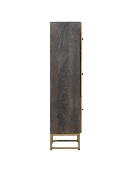 Credenza Ottone 35 x 30 x 120 cm