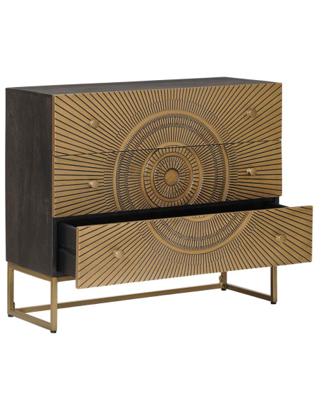 Mobile con Cassetti con cassetto Ottone 75 x 30 x 65 cm