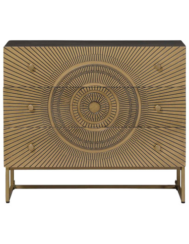 Mobile con Cassetti con cassetto Ottone 75 x 30 x 65 cm