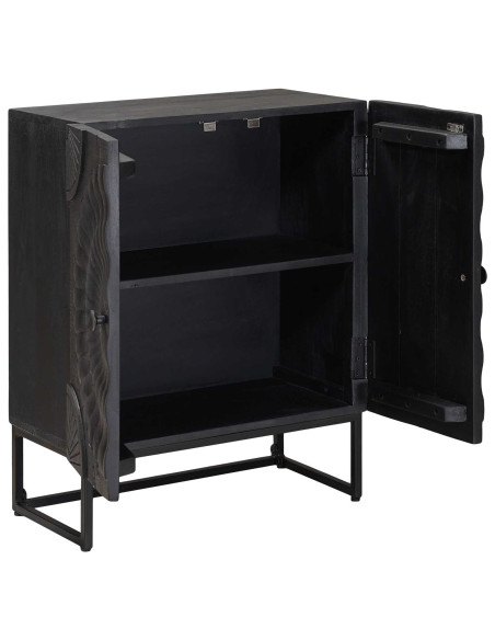 Credenza Nero 55 x 30 x 70 cm