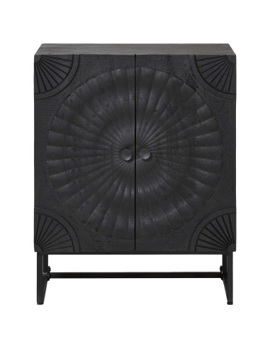 Credenza Nero 55 x 30 x 70 cm