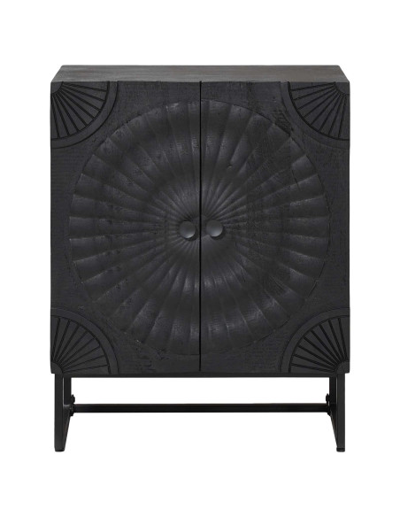 Credenza Nero 55 x 30 x 70 cm