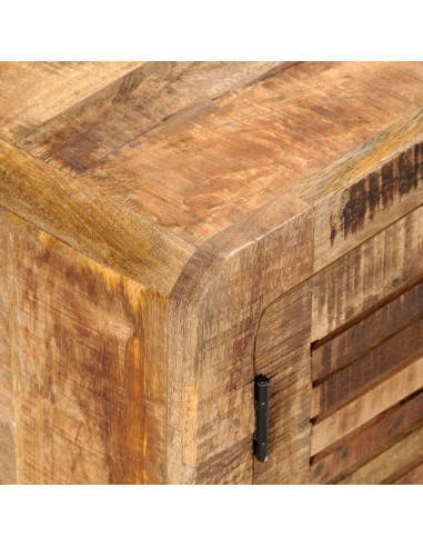 Mobile Porta TV 120x30x40 cm in Legno di Mango Grezzo