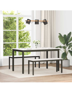 panchina Bianco 110 x 35 x 45 cm Pino massello