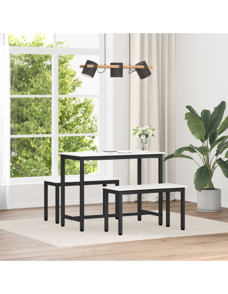 panchina Bianco 80 x 35 x 45 cm Pino massello