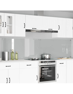 Schienale da cucina 2 pcs Trasparente 120 x 60 cm 2