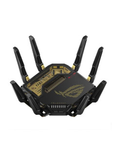 ASUS ROG Rapture GT-BE98 Pro Edition 20 Router Wireless Wi-Fi 7 30000Mbps Quad-band 10 Nero e Oro 2