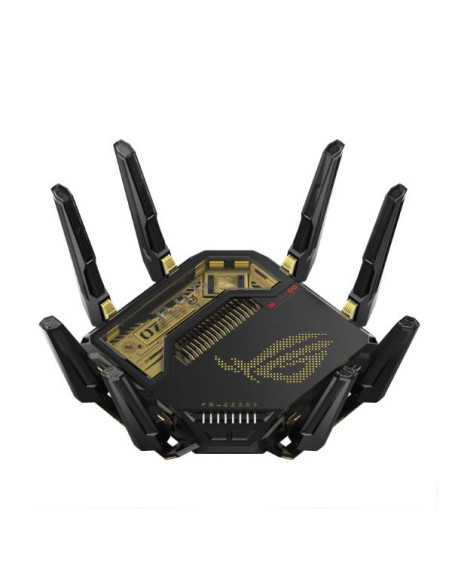 ASUS ROG Rapture GT-BE98 Pro Edition 20 Router Wireless Wi-Fi 7 30000Mbps Quad-band 10 Nero e Oro