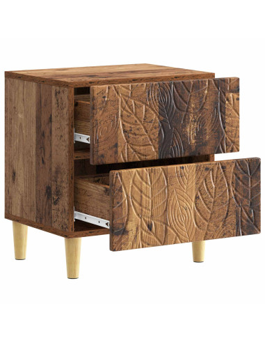 Comodino Legno antico 43 x 34,5 x 48 cm Legno ingegnerizzato